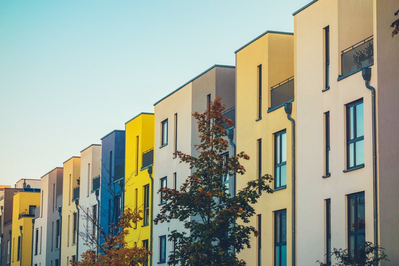 Vecindario en Puebla